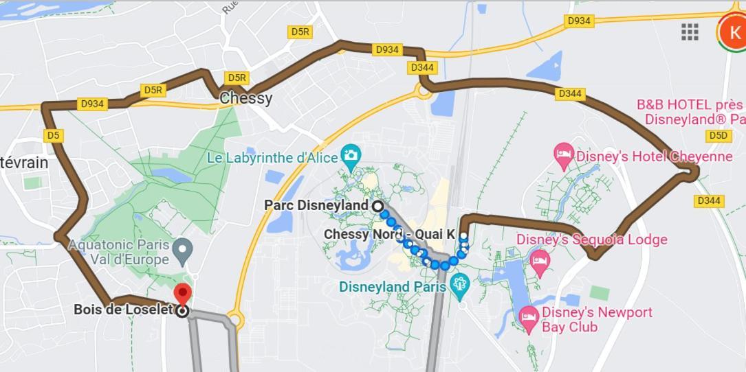 B306 Appartement Disneyland Paris Монтеврен Екстер'єр фото